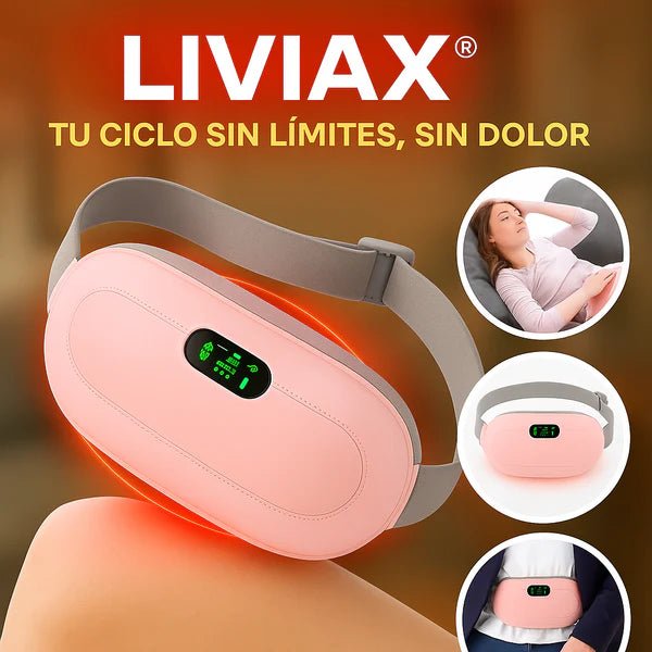 LiviaX® CINTURON PARA DOLOR MENSTRUAL - CLICK BOX