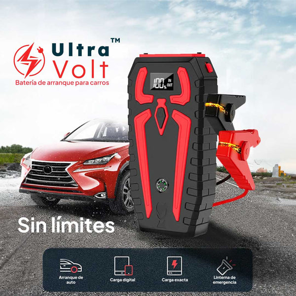Ultra Volt™ Arrancador de Batería Portátil - CLICK BOX